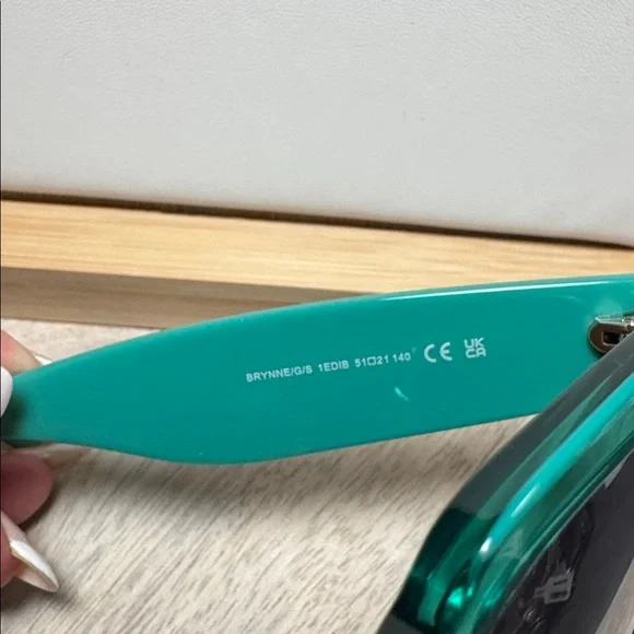 Kate Spade Brynne/G/S Green Sunglasses with Case and  display picture 3